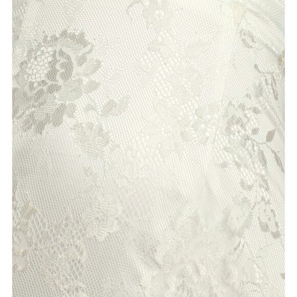 Made for Forever White Lace Mermaid Maxi Dress by Lulus Size Small - Picture 3 of 6